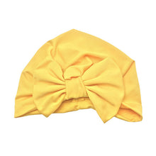 Load image into Gallery viewer, Baby Headband Hat Bowknot Print Cotton Stretchy Turban Headband Infant Head Wrap Beanie Hat Girls Headwear Baby Hair Accessories