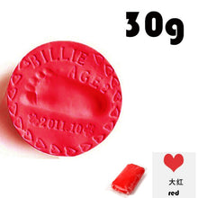 Load image into Gallery viewer, Baby Voetafdruk Ultra Licht Stereo Baby Care Lucht Drogen Zachte Klei Baby Hand Voet Opdruk Kit Casting Diy Speelgoed Poot print Pad 30G
